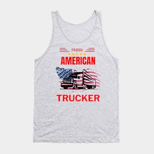 American trucker 2 Tank Top